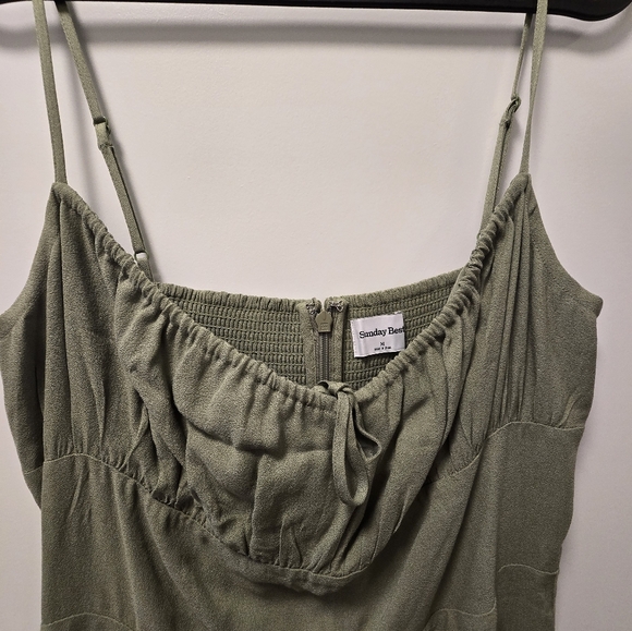 Sunday Best Green Delilah Mini Dress - Picture 5 of 6